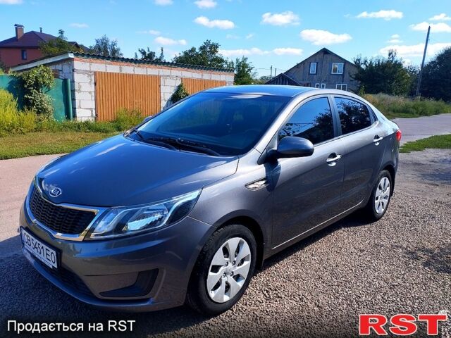 Серый Киа Рио, объемом двигателя 1.4 л и пробегом 99 тыс. км за 7100 $, фото 1 на Automoto.ua