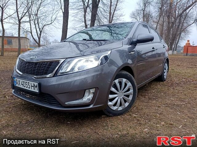 Серый Киа Рио, объемом двигателя 1.4 л и пробегом 182 тыс. км за 7000 $, фото 1 на Automoto.ua