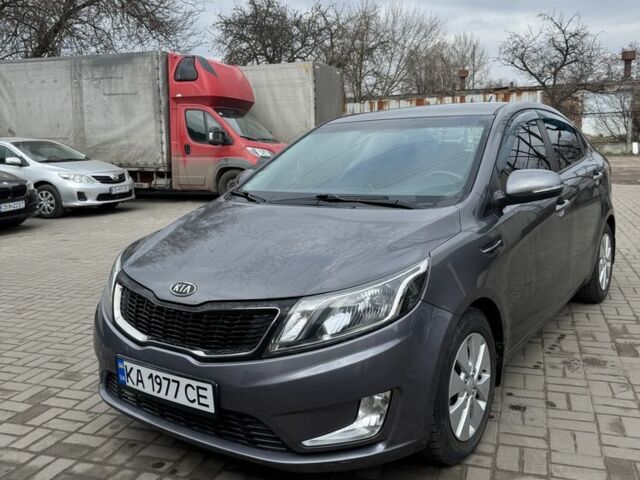 Сірий Кіа Ріо, об'ємом двигуна 1.6 л та пробігом 110 тис. км за 7900 $, фото 1 на Automoto.ua