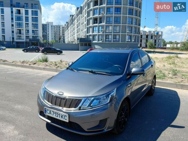 Серый Киа Рио, объемом двигателя 1.4 л и пробегом 98 тыс. км за 8700 $, фото 1 на Automoto.ua