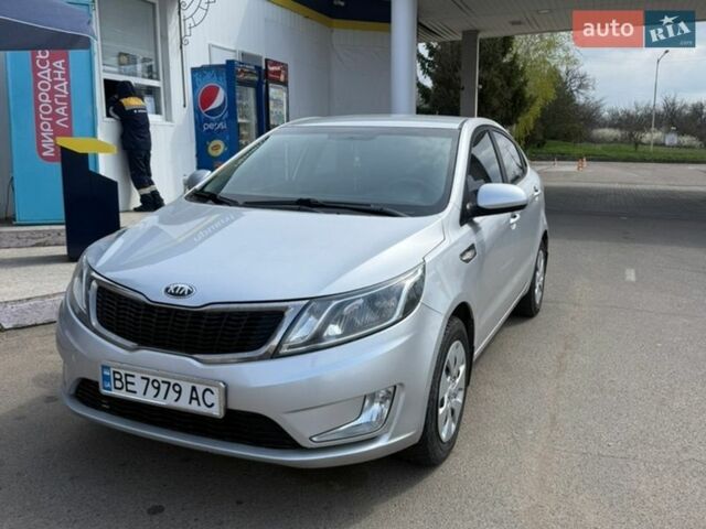 Серый Киа Рио, объемом двигателя 1.4 л и пробегом 195 тыс. км за 6800 $, фото 1 на Automoto.ua