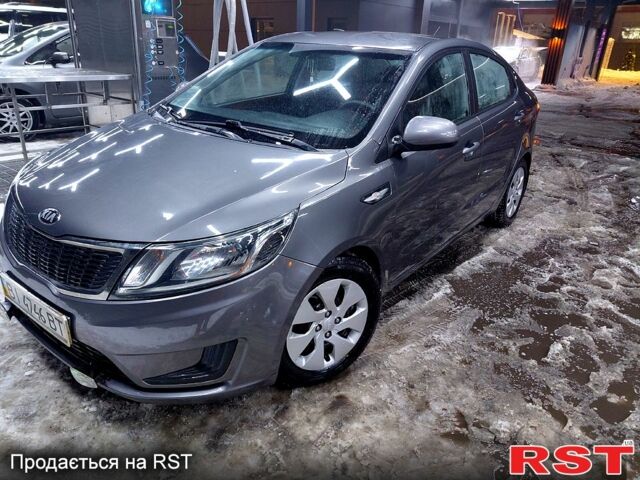 Серый Киа Рио, объемом двигателя 1.4 л и пробегом 171 тыс. км за 7500 $, фото 1 на Automoto.ua