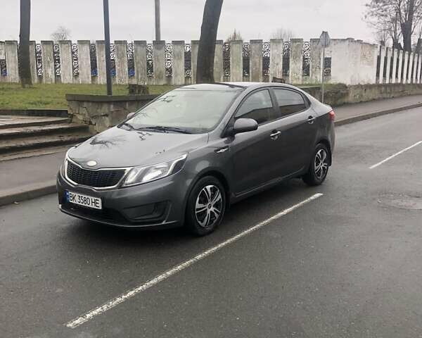 Серый Киа Рио, объемом двигателя 1.4 л и пробегом 265 тыс. км за 6100 $, фото 1 на Automoto.ua