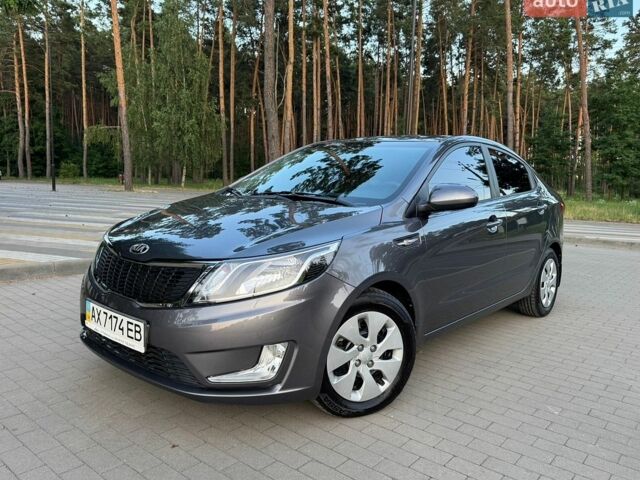 Сірий Кіа Ріо, об'ємом двигуна 1.4 л та пробігом 87 тис. км за 8950 $, фото 1 на Automoto.ua