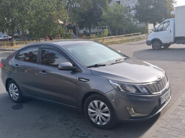 Серый Киа Рио, объемом двигателя 1.4 л и пробегом 202 тыс. км за 6100 $, фото 1 на Automoto.ua