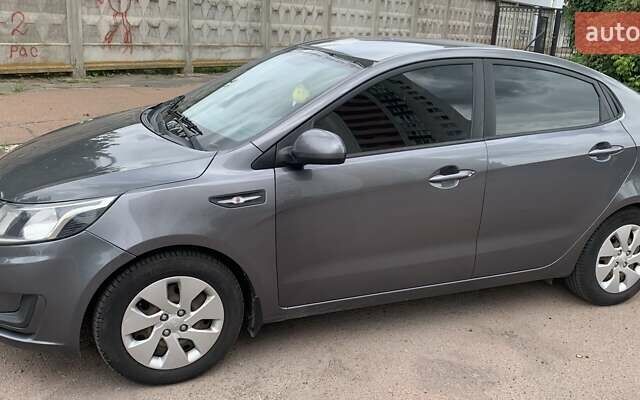 Серый Киа Рио, объемом двигателя 1.4 л и пробегом 188 тыс. км за 8600 $, фото 1 на Automoto.ua