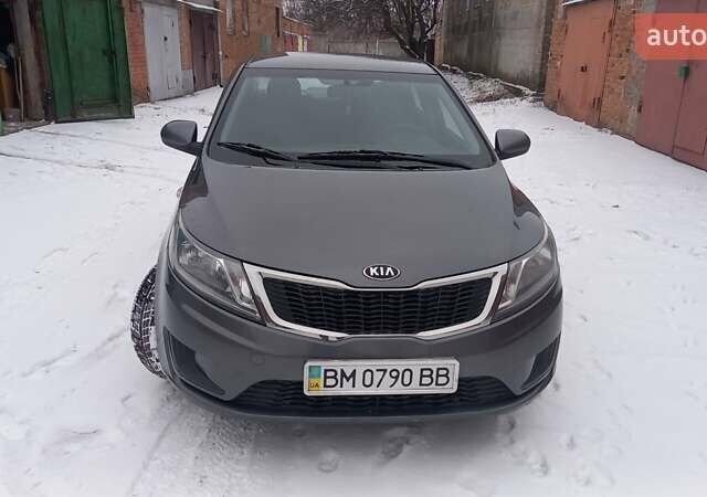 Серый Киа Рио, объемом двигателя 1.4 л и пробегом 169 тыс. км за 7500 $, фото 1 на Automoto.ua