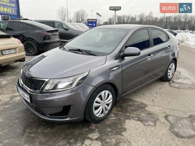 Серый Киа Рио, объемом двигателя 1.4 л и пробегом 135 тыс. км за 5300 $, фото 1 на Automoto.ua