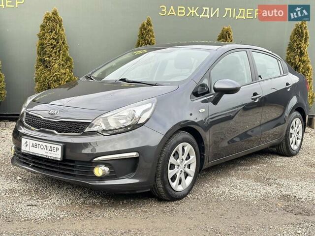 Сірий Кіа Ріо, об'ємом двигуна 1.4 л та пробігом 14 тис. км за 12990 $, фото 1 на Automoto.ua