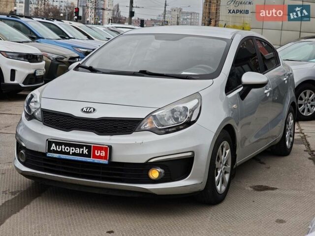 Серый Киа Рио, объемом двигателя 1.2 л и пробегом 83 тыс. км за 8390 $, фото 1 на Automoto.ua
