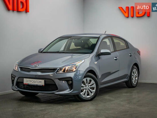 Серый Киа Рио, объемом двигателя 1.4 л и пробегом 71 тыс. км за 13202 $, фото 1 на Automoto.ua