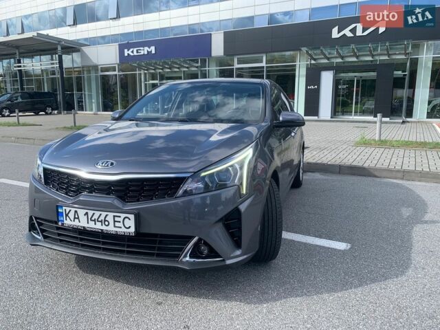 Серый Киа Рио, объемом двигателя 1.59 л и пробегом 97 тыс. км за 13500 $, фото 1 на Automoto.ua