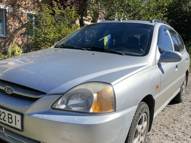 Серый Киа Рио, объемом двигателя 1.3 л и пробегом 250 тыс. км за 3100 $, фото 1 на Automoto.ua