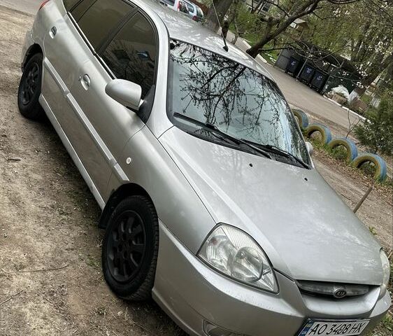 Серый Киа Рио, объемом двигателя 1.3 л и пробегом 150 тыс. км за 2200 $, фото 1 на Automoto.ua