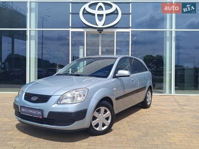 Синий Киа Рио, объемом двигателя 1.4 л и пробегом 89 тыс. км за 5247 $, фото 1 на Automoto.ua