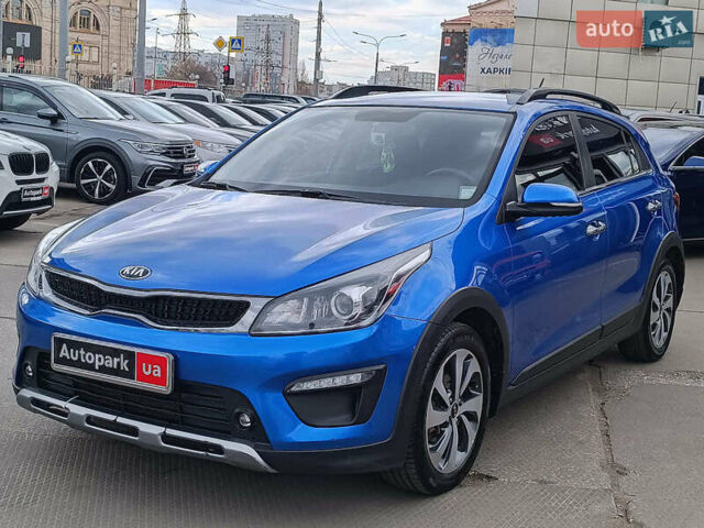 Синий Киа Рио, объемом двигателя 1.6 л и пробегом 106 тыс. км за 15490 $, фото 1 на Automoto.ua