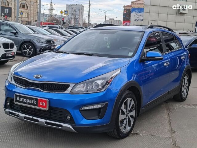 Синий Киа Рио, объемом двигателя 1.6 л и пробегом 106 тыс. км за 16690 $, фото 1 на Automoto.ua