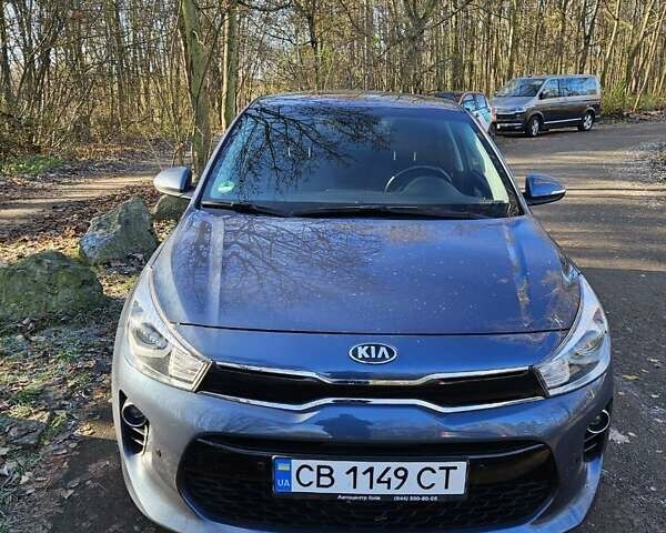 Синий Киа Рио, объемом двигателя 1.4 л и пробегом 47 тыс. км за 14900 $, фото 1 на Automoto.ua