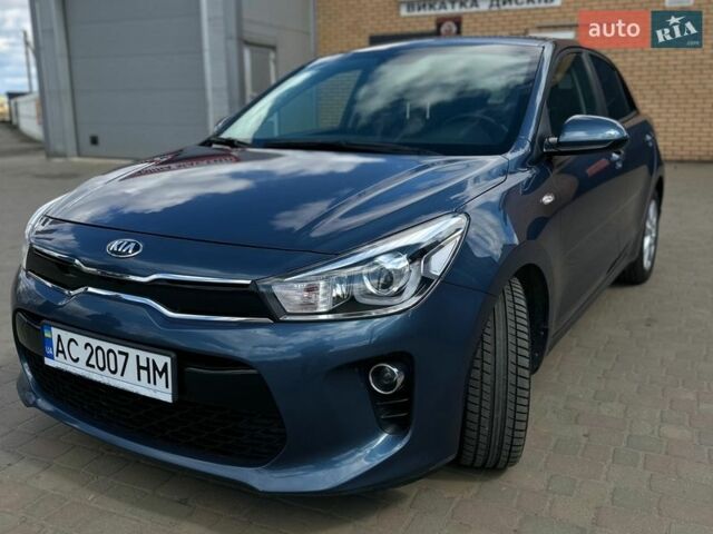 Синий Киа Рио, объемом двигателя 1.37 л и пробегом 62 тыс. км за 13800 $, фото 1 на Automoto.ua