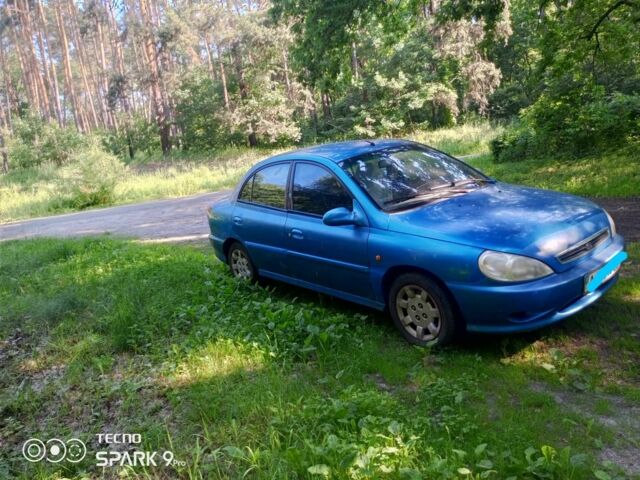 Синий Киа Рио, объемом двигателя 1.3 л и пробегом 3 тыс. км за 1350 $, фото 1 на Automoto.ua