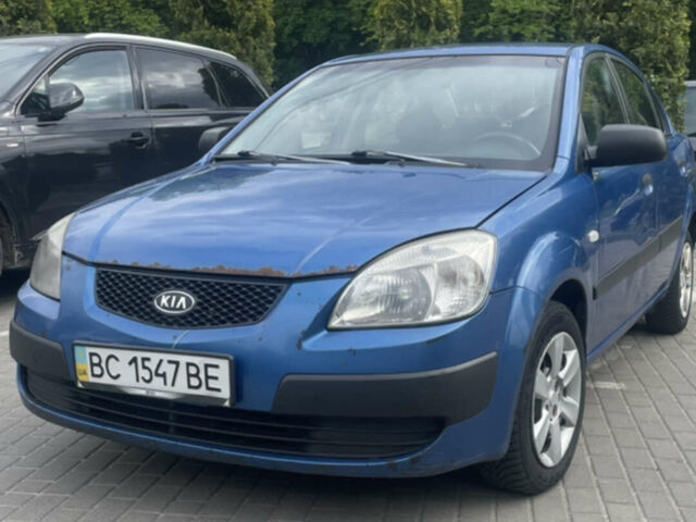 Синій Кіа Ріо, об'ємом двигуна 1.4 л та пробігом 495 тис. км за 3000 $, фото 1 на Automoto.ua