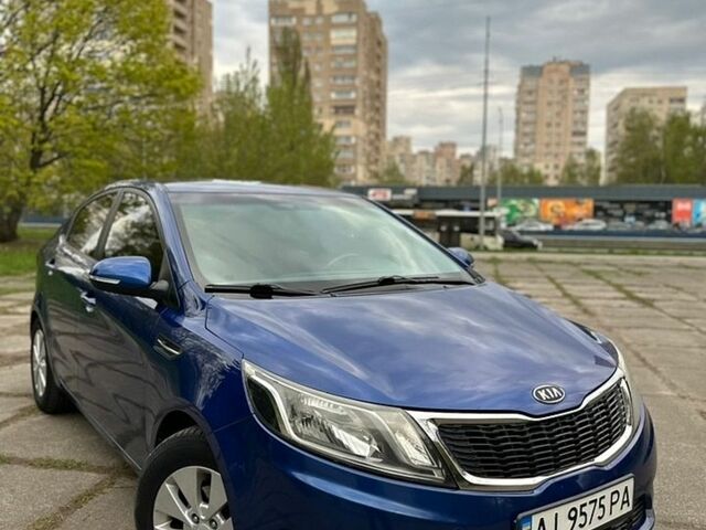 Синий Киа Рио, объемом двигателя 1.59 л и пробегом 273 тыс. км за 7550 $, фото 1 на Automoto.ua