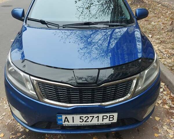 Синий Киа Рио, объемом двигателя 1.4 л и пробегом 187 тыс. км за 7200 $, фото 1 на Automoto.ua