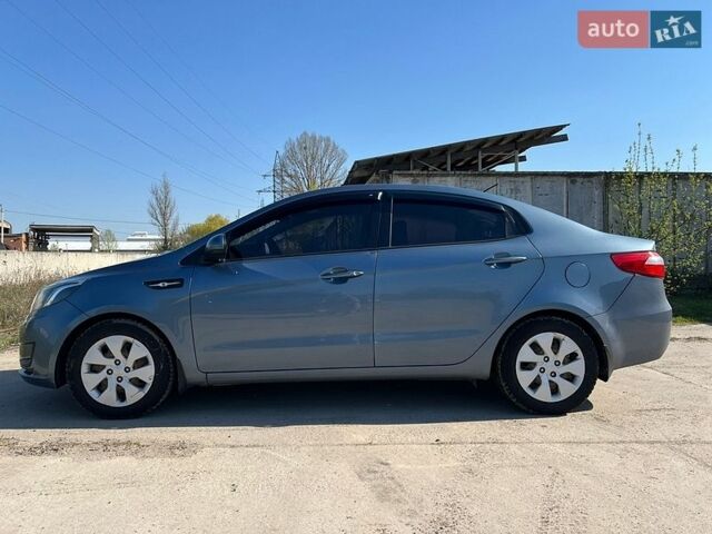 Синий Киа Рио, объемом двигателя 1.4 л и пробегом 120 тыс. км за 7499 $, фото 1 на Automoto.ua