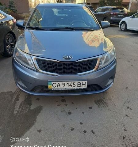 Синий Киа Рио, объемом двигателя 1.4 л и пробегом 283 тыс. км за 6600 $, фото 1 на Automoto.ua