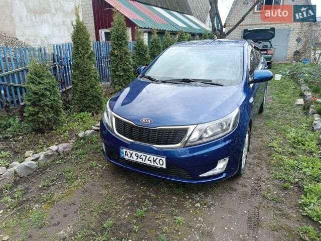 Синий Киа Рио, объемом двигателя 1.6 л и пробегом 132 тыс. км за 8500 $, фото 1 на Automoto.ua