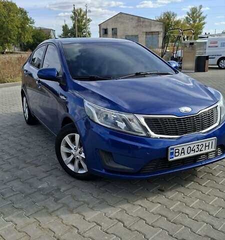 Синий Киа Рио, объемом двигателя 1.4 л и пробегом 164 тыс. км за 6600 $, фото 1 на Automoto.ua