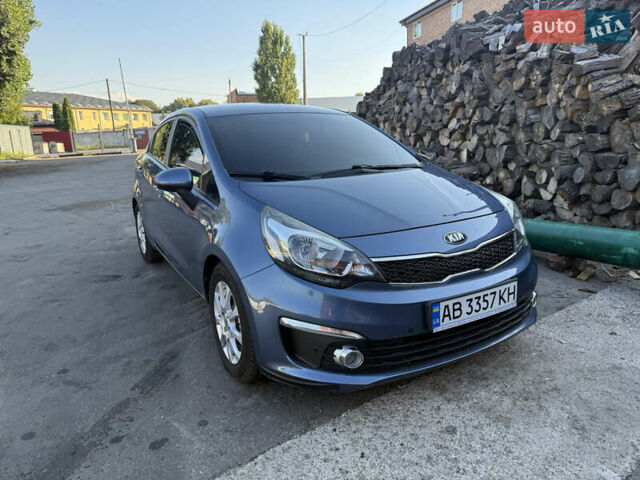 Синій Кіа Ріо, об'ємом двигуна 1.4 л та пробігом 101 тис. км за 9700 $, фото 1 на Automoto.ua