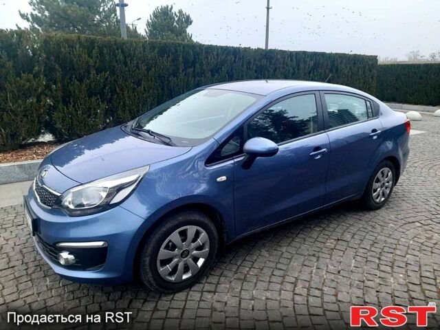 Синий Киа Рио, объемом двигателя 14 л и пробегом 83 тыс. км за 10600 $, фото 1 на Automoto.ua