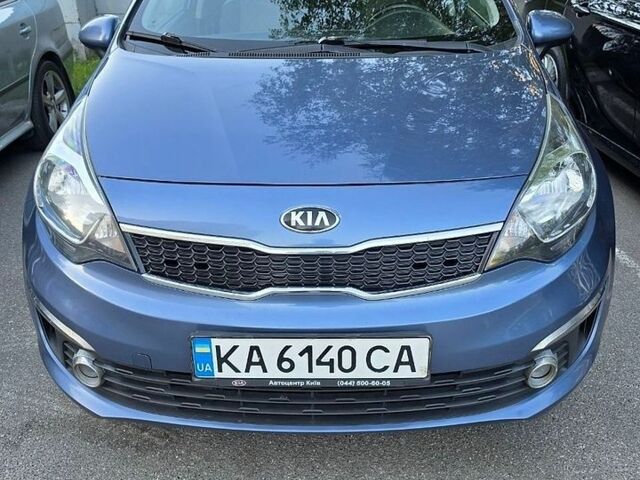 Синий Киа Рио, объемом двигателя 1.4 л и пробегом 80 тыс. км за 10000 $, фото 1 на Automoto.ua