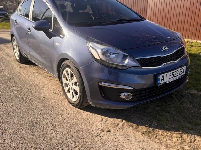 Синій Кіа Ріо, об'ємом двигуна 1.4 л та пробігом 81 тис. км за 9800 $, фото 1 на Automoto.ua