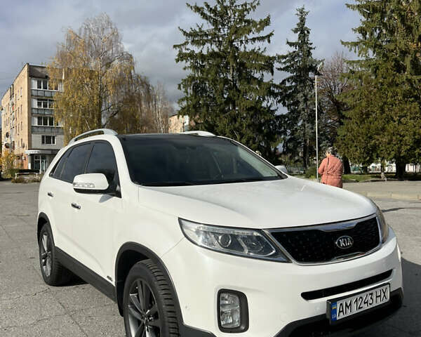 Киа Соренто 2013 в Барановке на Automoto.ua Белый Киа Соренто, объемом двигателя 2 л и пробегом 232 тыс. км за 21000 $, фото 1 на Automoto.ua