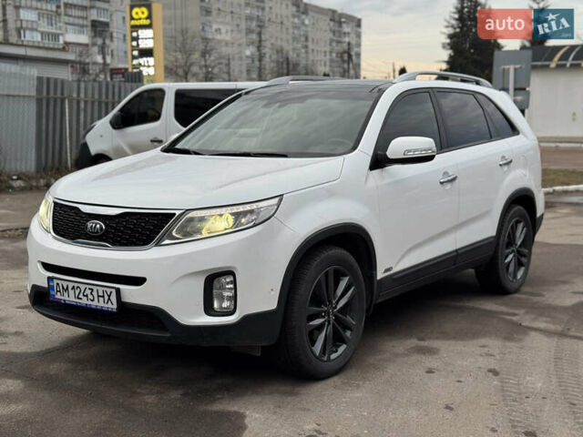 Белый Киа Соренто, объемом двигателя 2 л и пробегом 209 тыс. км за 16900 $, фото 1 на Automoto.ua