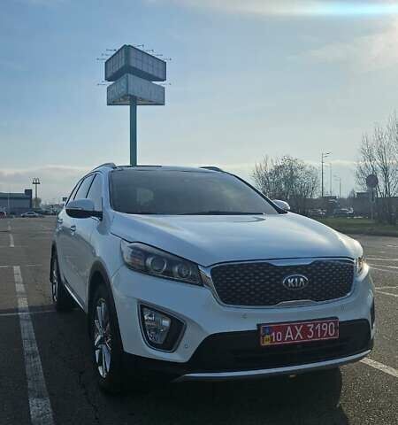 Білий Кіа Соренто, об'ємом двигуна 2.2 л та пробігом 216 тис. км за 19450 $, фото 1 на Automoto.ua