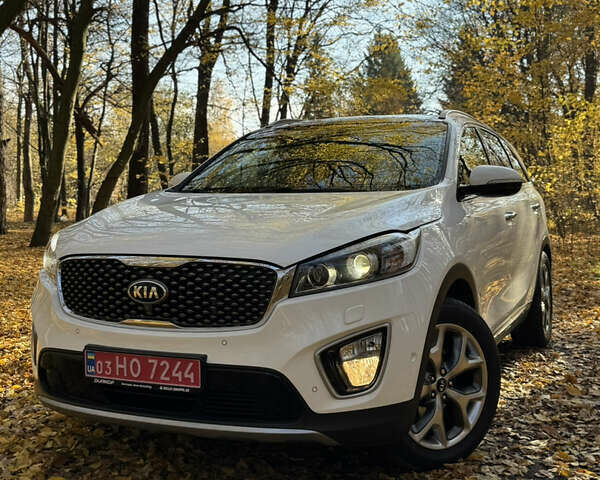 Белый Киа Соренто, объемом двигателя 2.2 л и пробегом 183 тыс. км за 23600 $, фото 1 на Automoto.ua