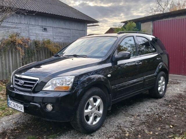 Черный Киа Соренто, объемом двигателя 2.5 л и пробегом 264 тыс. км за 6150 $, фото 1 на Automoto.ua