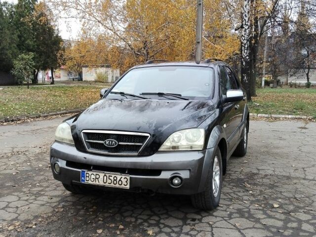 Черный Киа Соренто, объемом двигателя 2.5 л и пробегом 300 тыс. км за 3300 $, фото 1 на Automoto.ua