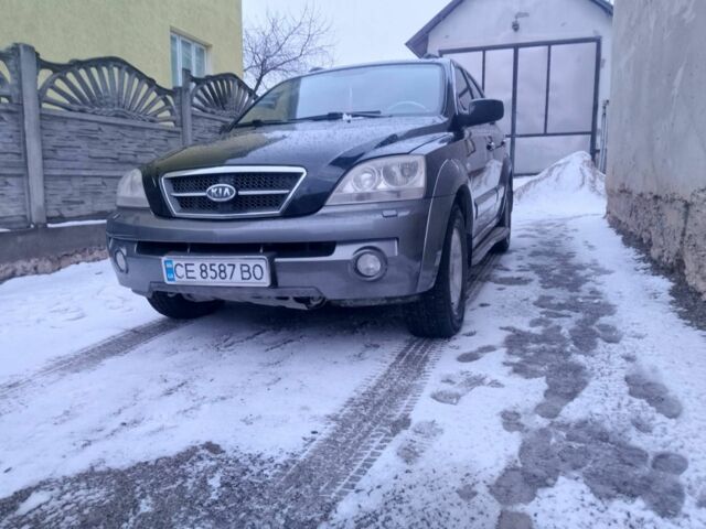 Чорний Кіа Соренто, об'ємом двигуна 2.5 л та пробігом 200 тис. км за 7500 $, фото 1 на Automoto.ua