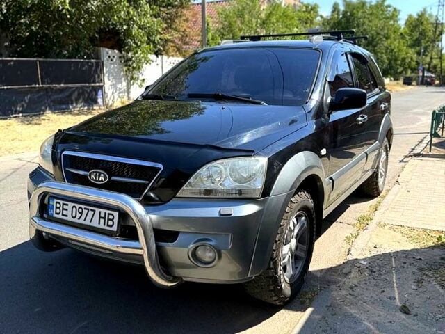 Черный Киа Соренто, объемом двигателя 2.4 л и пробегом 240 тыс. км за 5500 $, фото 1 на Automoto.ua