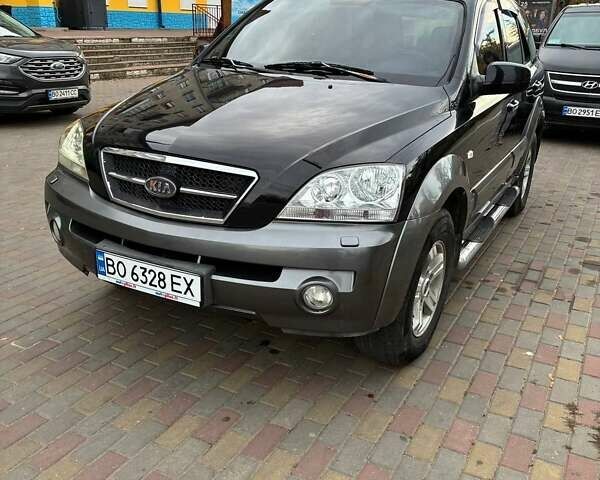 Чорний Кіа Соренто, об'ємом двигуна 2.35 л та пробігом 210 тис. км за 6500 $, фото 1 на Automoto.ua