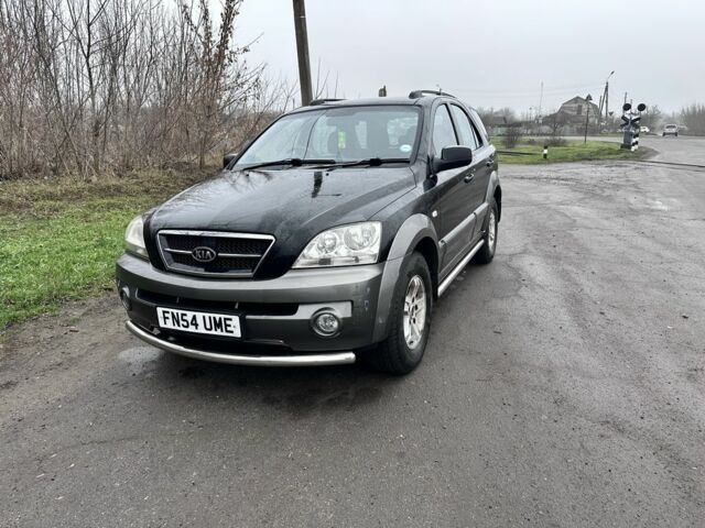 Черный Киа Соренто, объемом двигателя 2.5 л и пробегом 270 тыс. км за 4200 $, фото 1 на Automoto.ua