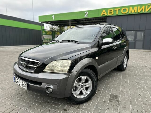 Черный Киа Соренто, объемом двигателя 2.5 л и пробегом 218 тыс. км за 4500 $, фото 1 на Automoto.ua