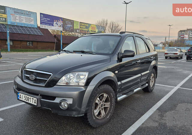 Киа Соренто 2004 в Борисполе на Automoto.ua Черный Киа Соренто, объемом двигателя 2.5 л и пробегом 158 тыс. км за 5600 $, фото 1 на Automoto.ua