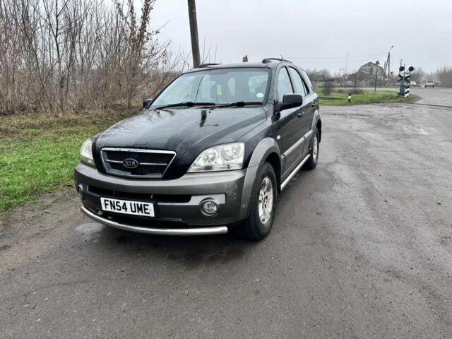 Чорний Кіа Соренто, об'ємом двигуна 2.5 л та пробігом 230 тис. км за 4200 $, фото 1 на Automoto.ua