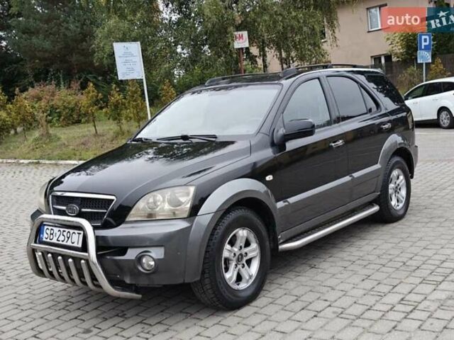 Черный Киа Соренто, объемом двигателя 2.5 л и пробегом 302 тыс. км за 4300 $, фото 1 на Automoto.ua