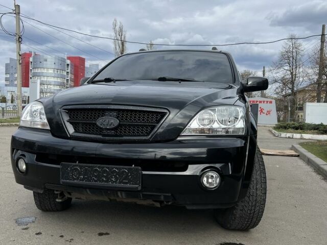 Черный Киа Соренто, объемом двигателя 2.5 л и пробегом 283 тыс. км за 5100 $, фото 1 на Automoto.ua